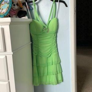 Neon green dress size S